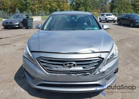 2016 Hyundai Sonata Sport из США, поврежденный, VIN 5NPE34AF0GH434861